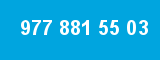 977 881 55 03 977 881 55 03